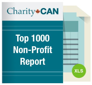 Top 1000 non-profit (registered charity) Organizations Reports